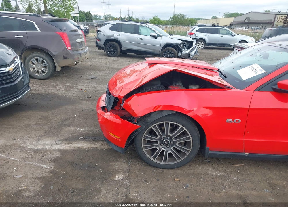 2012 FORD MUSTANG GT PREMIUM VIN: 1ZVBP8CF0C5225865
