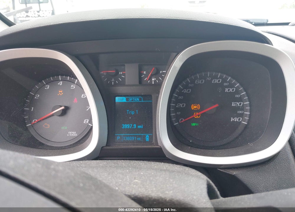 2015 CHEVROLET EQUINOX VIN: 1GNFLEEK7FZ103923