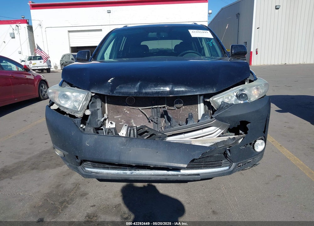 2013 TOYOTA HIGHLANDER VIN: 5TDBK3EH0DS212225
