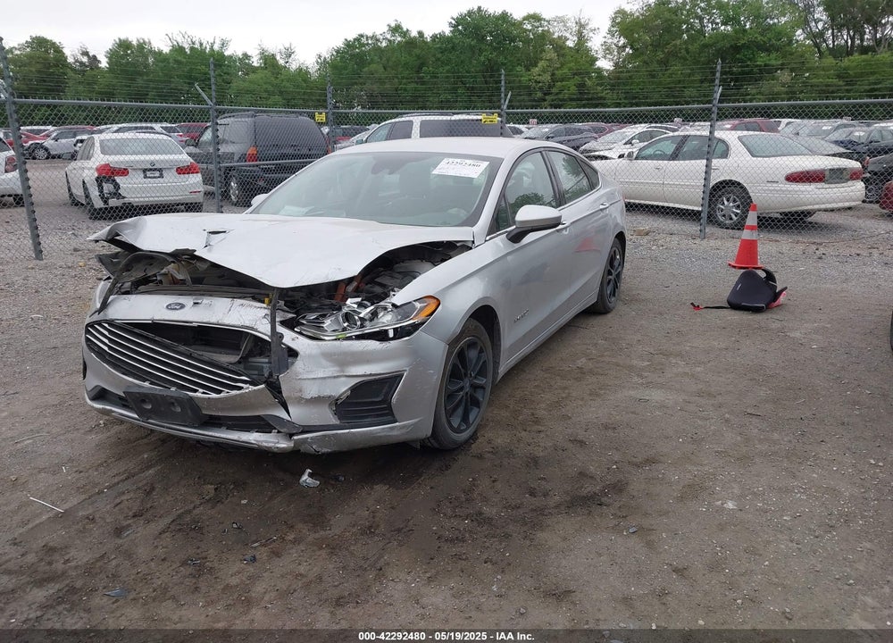 2019 FORD FUSION HYBRID VIN: 3FA6P0LU9KR220296