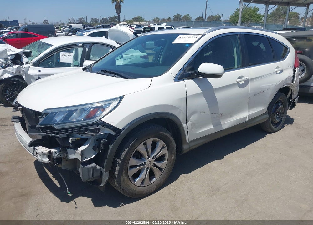 2015 HONDA CR-V EX-L VIN: 5J6RM3H70FL008146