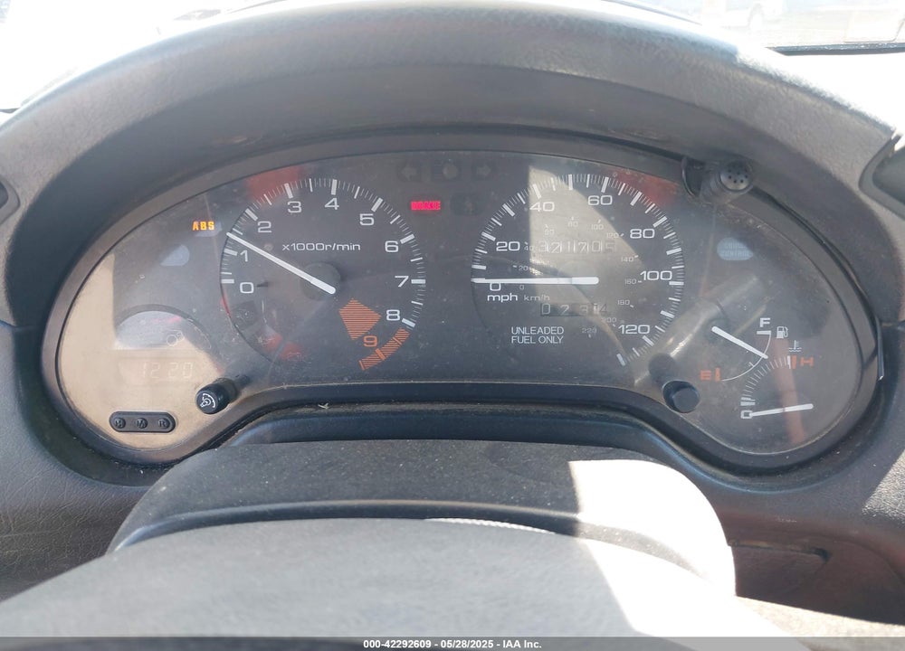 1995 HONDA CIVIC DEL SOL VIN: JHMEG2174SS000937