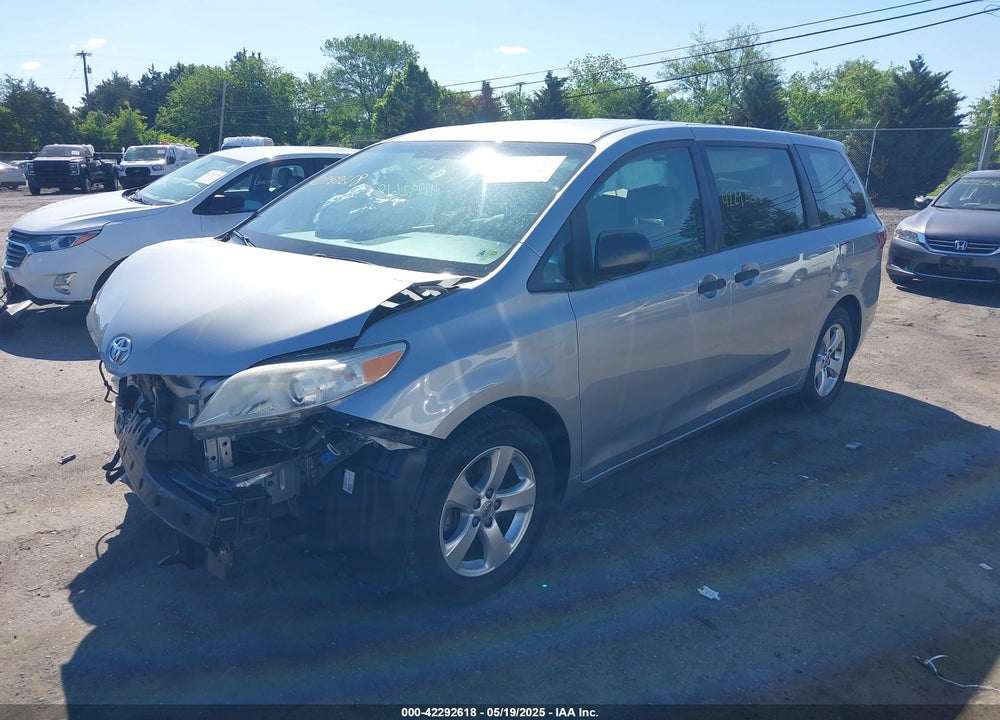 2015 TOYOTA SIENNA VIN: 5TDZK3DCXFS594786