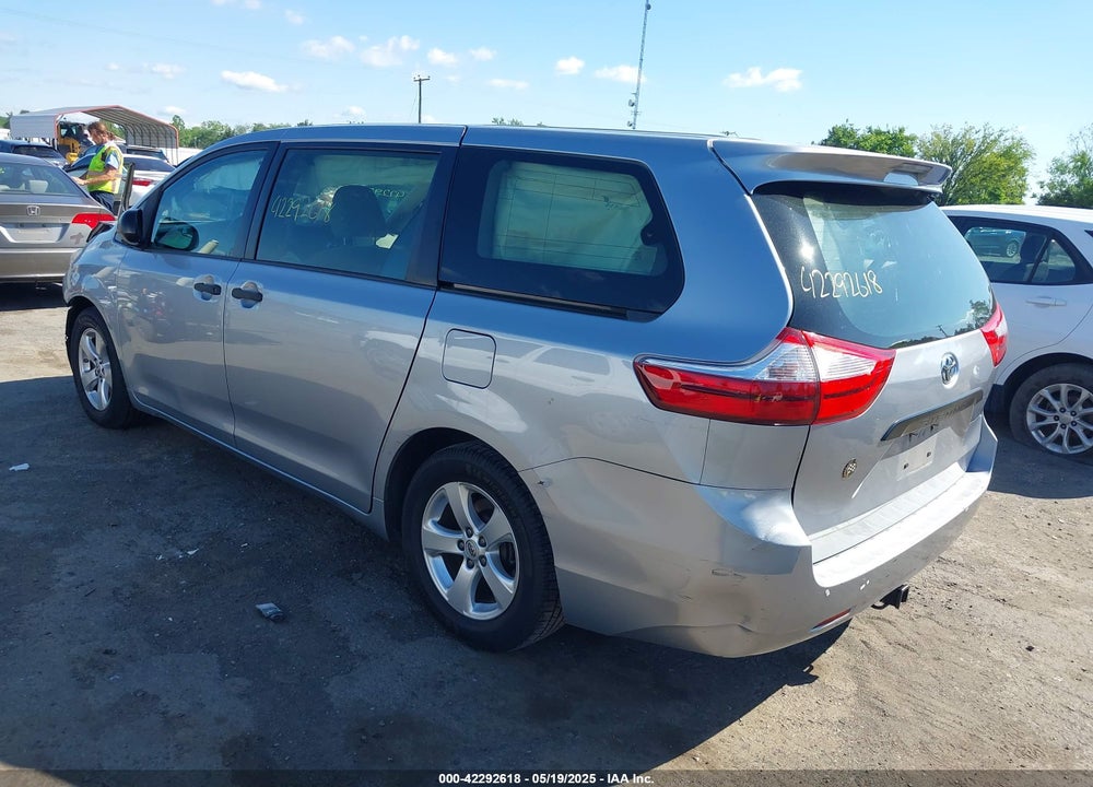 2015 TOYOTA SIENNA VIN: 5TDZK3DCXFS594786