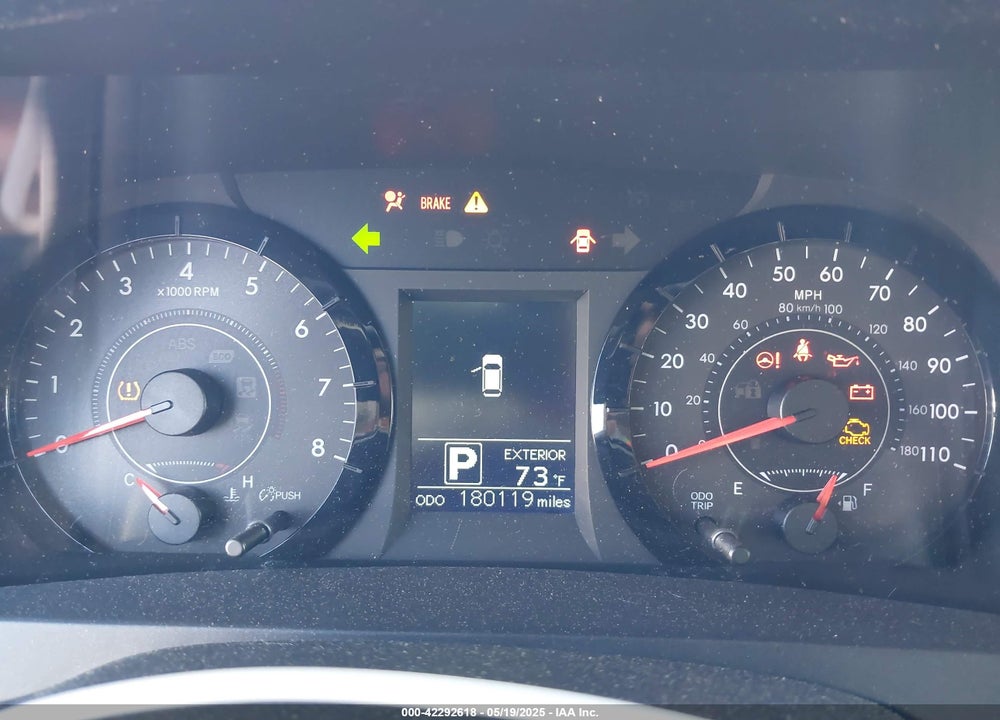 2015 TOYOTA SIENNA VIN: 5TDZK3DCXFS594786