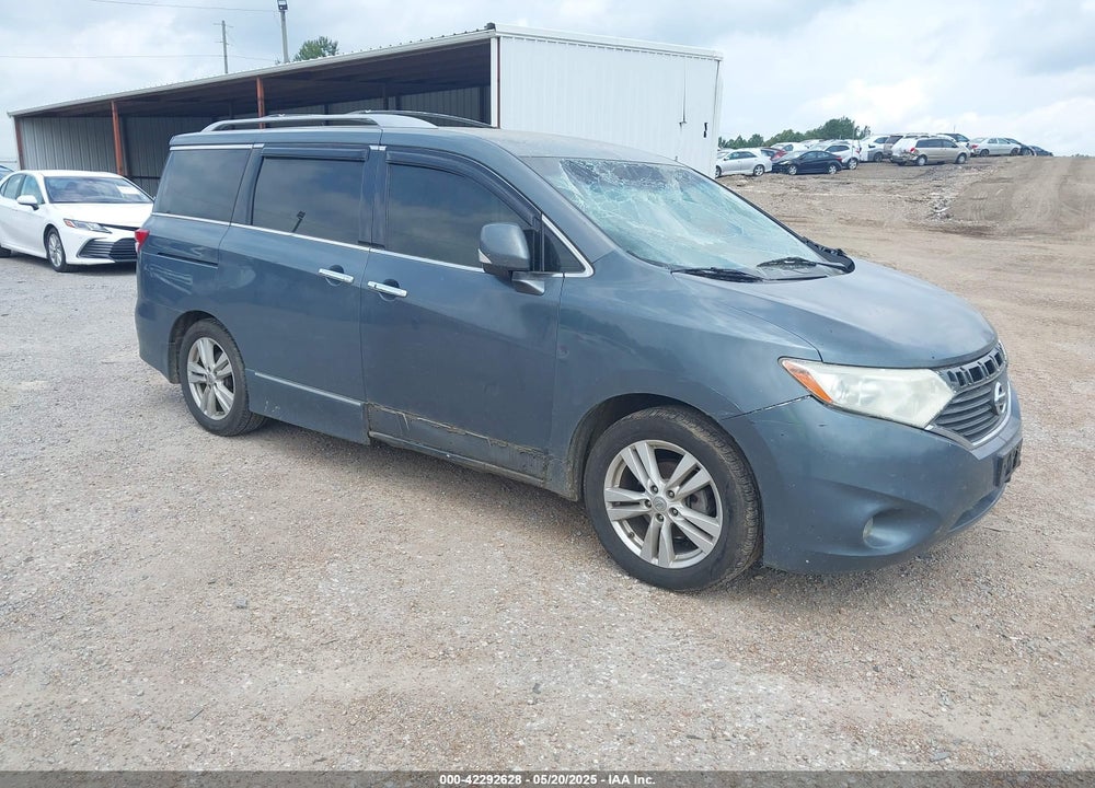 2012 NISSAN QUEST SL VIN: JN8AE2KP9C9039265