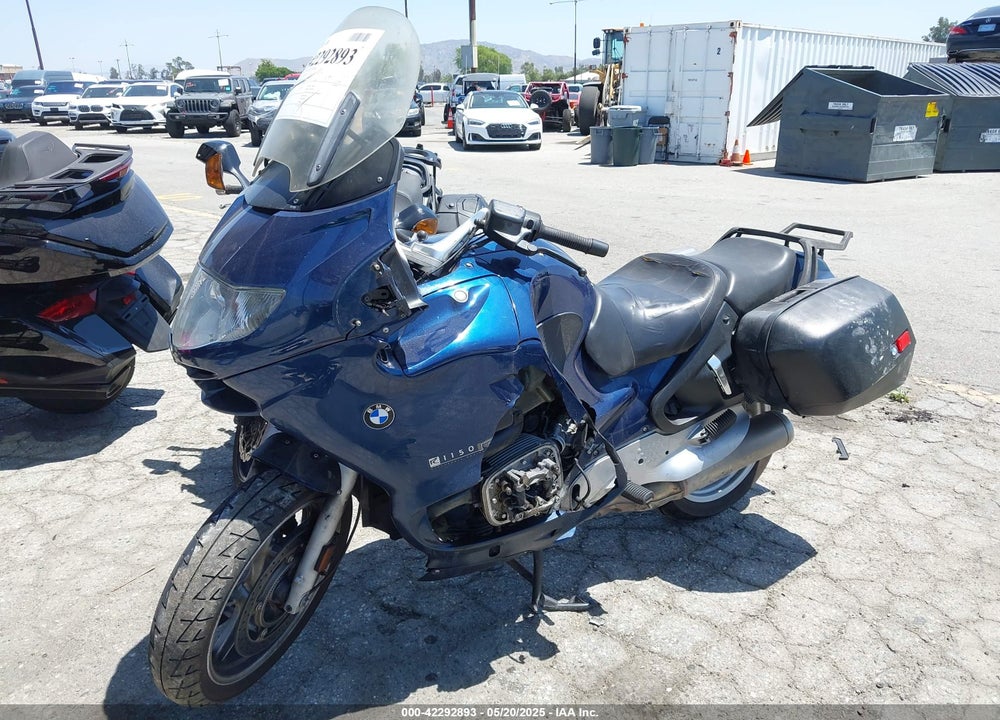 2004 BMW R1150 RT VIN: WB10499A74ZE94766