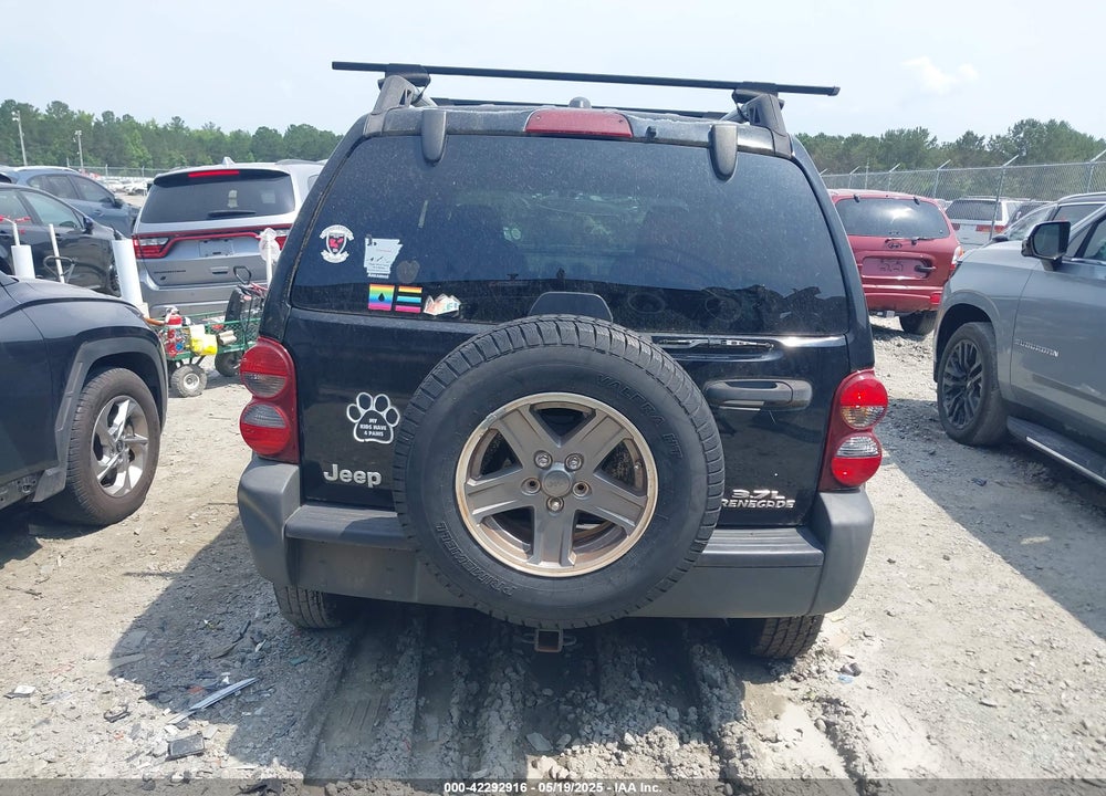 2005 JEEP LIBERTY RENEGADE VIN: 1J4GK38K05W564939