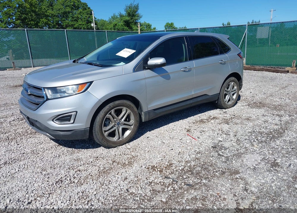 2017 FORD EDGE TITANIUM VIN: 2FMPK3K90HBC63858