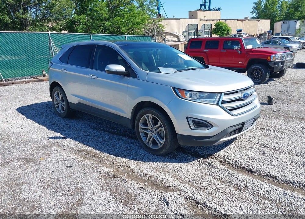 2017 FORD EDGE TITANIUM VIN: 2FMPK3K90HBC63858