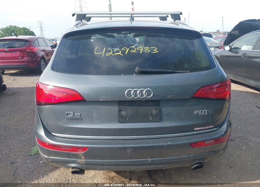 2015 AUDI Q5 2.0T PREMIUM VIN: WA1LFAFP1FA024570