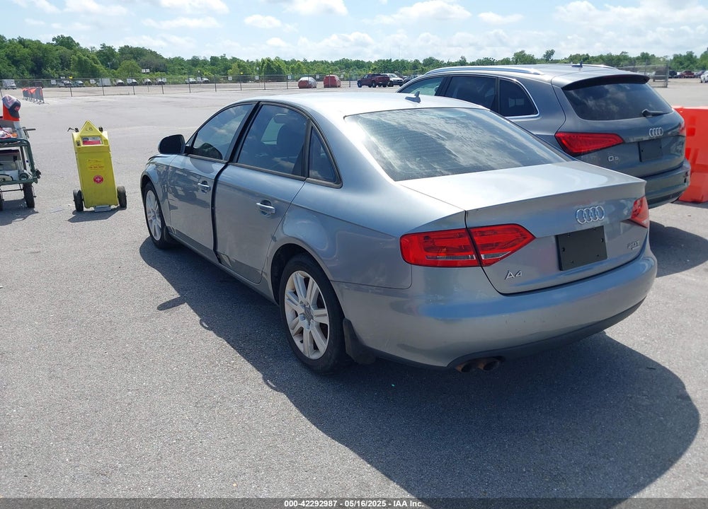 2009 AUDI A4 VIN: WAULF78K79N075544