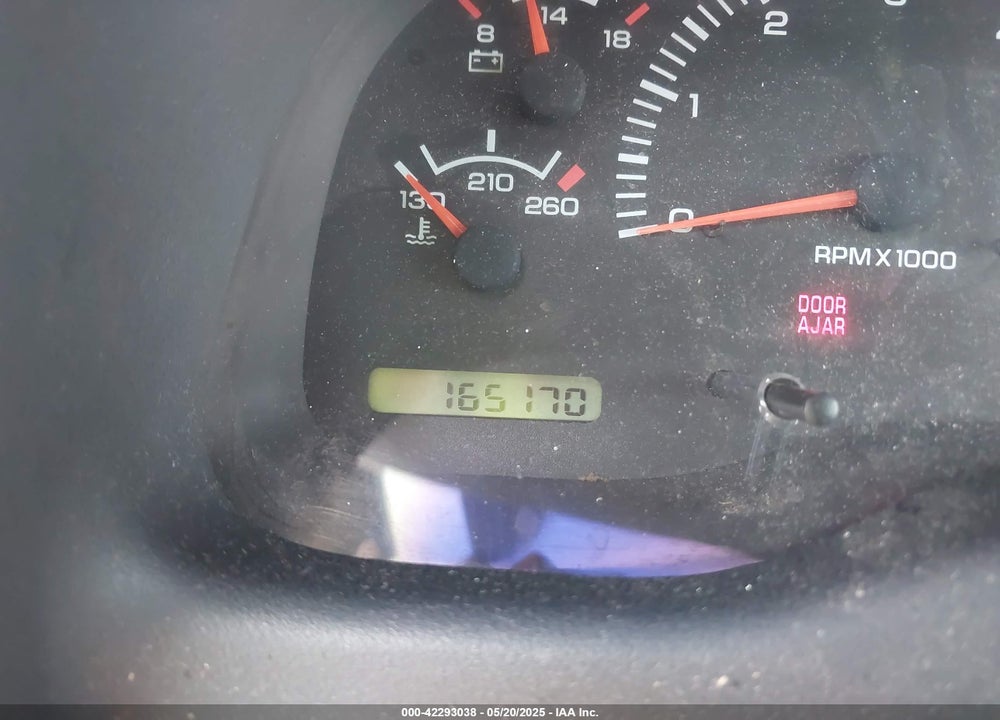 1998 DODGE DURANGO SLT VIN: 1B4HS28Z5WF116373