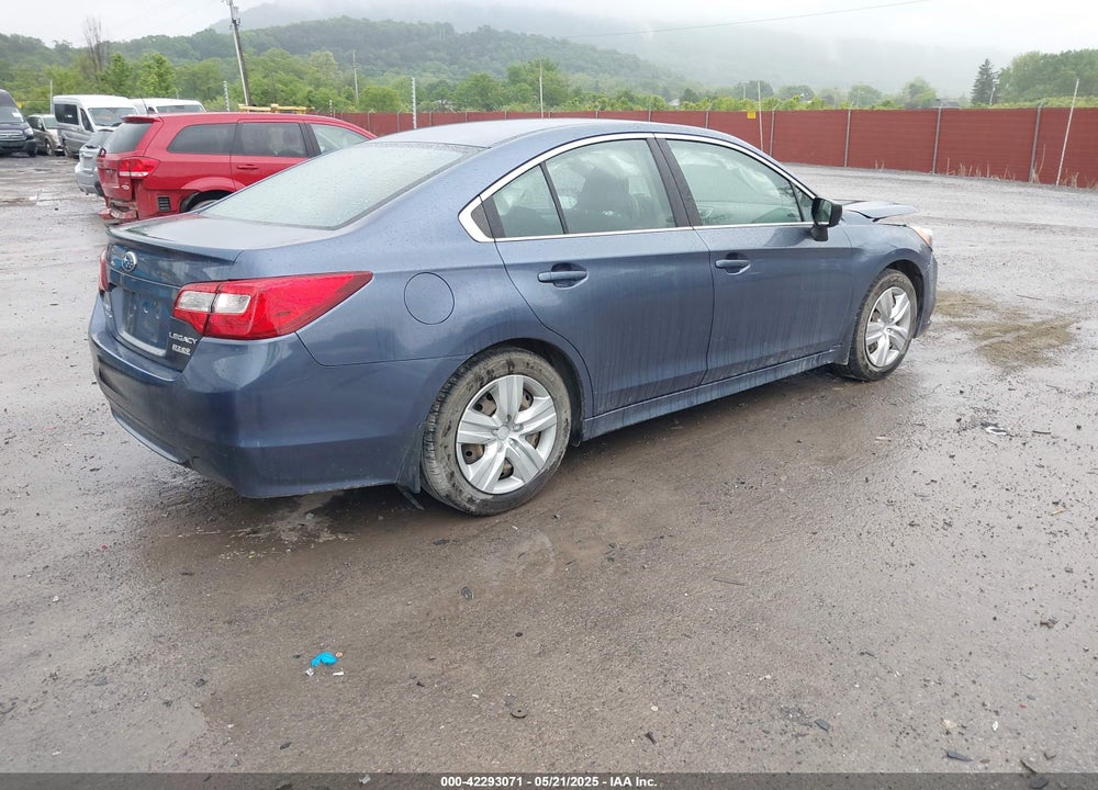 2015 SUBARU LEGACY VIN: 4S3BNAA67F3021244