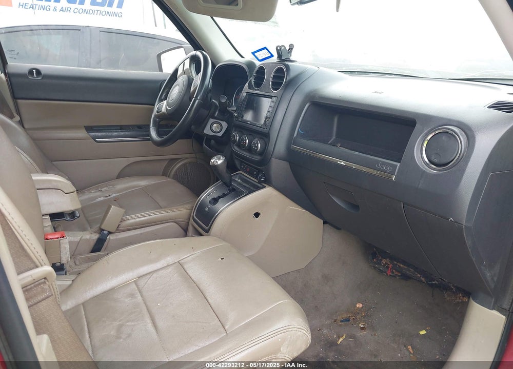 2012 JEEP PATRIOT VIN: 1C4NJPCB6CD539194