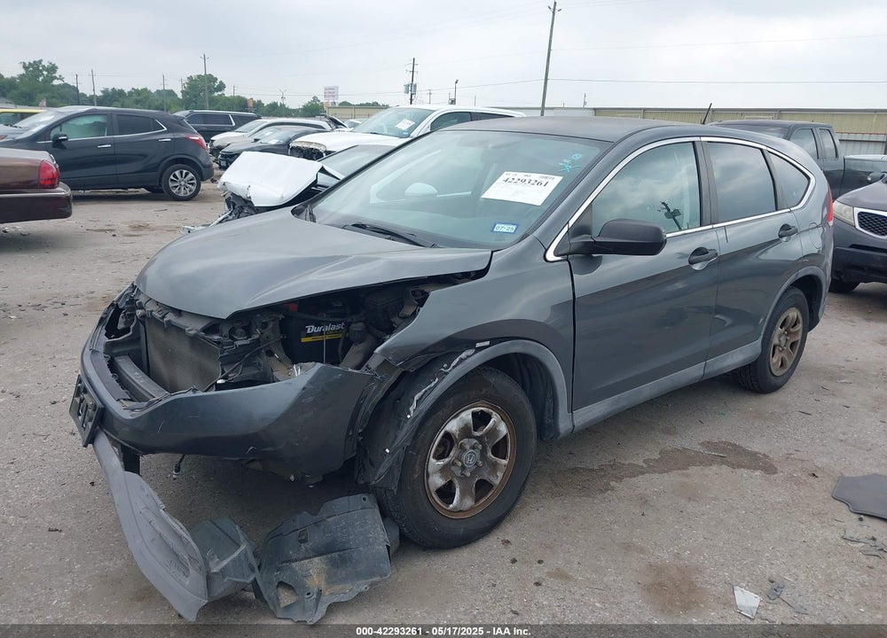2013 HONDA CR-V LX VIN: 2HKRM4H31DH605204