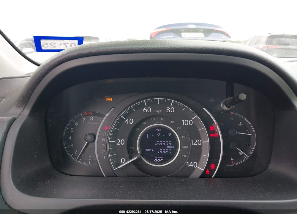 2013 HONDA CR-V LX VIN: 2HKRM4H31DH605204