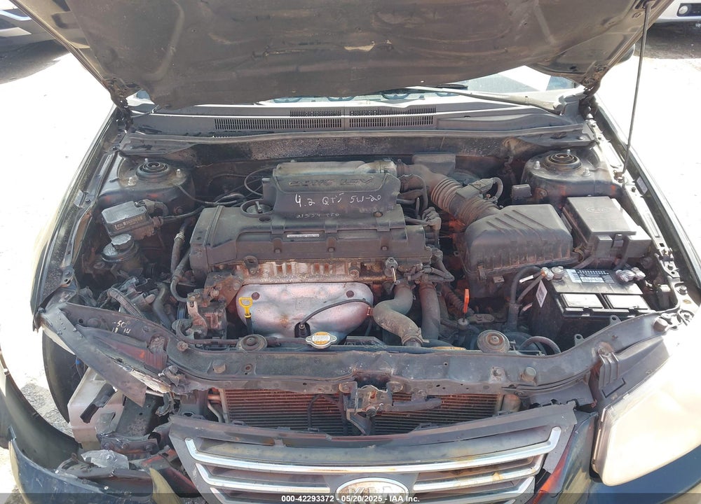 2008 KIA SPECTRA EX VIN: KNAFE121985506915