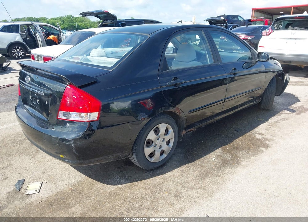 2008 KIA SPECTRA EX VIN: KNAFE121985506915
