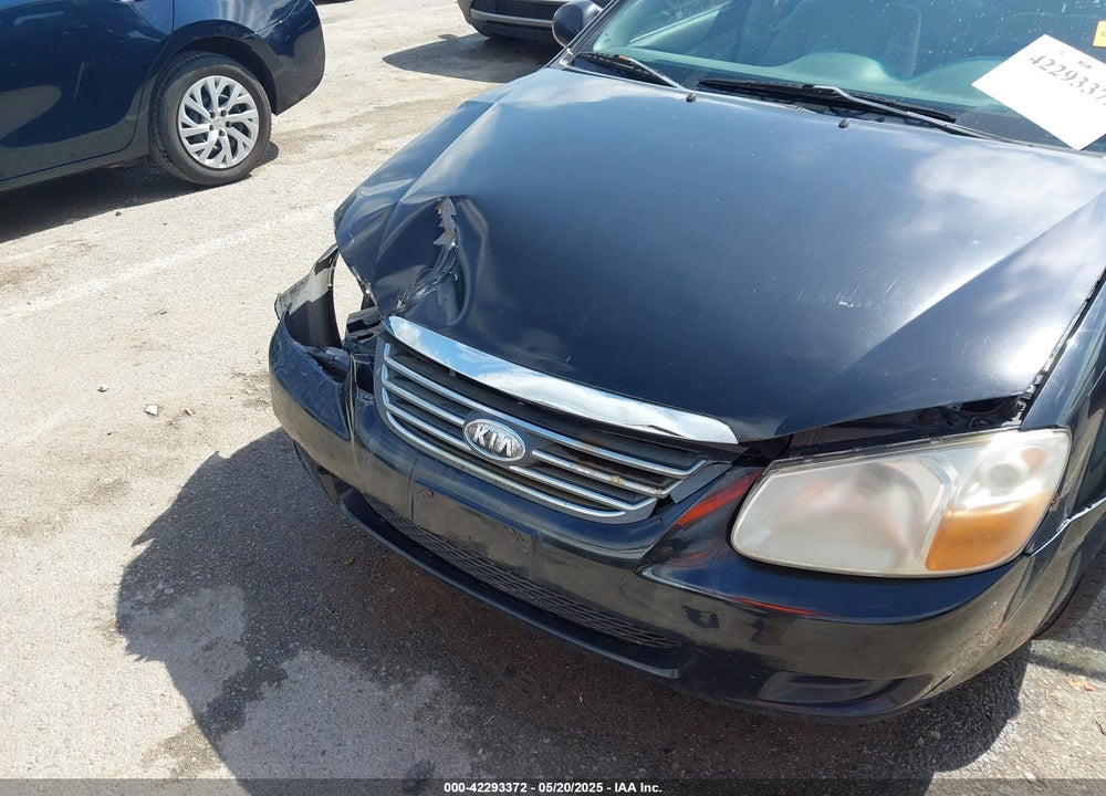 2008 KIA SPECTRA EX VIN: KNAFE121985506915