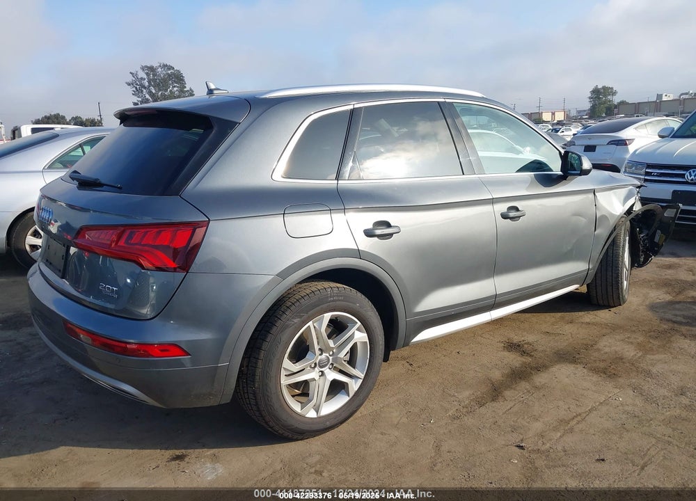 2018 AUDI Q5 2.0T PREMIUM/2.0T TECH PREMIUM VIN: WA1BNAFY4J2024637