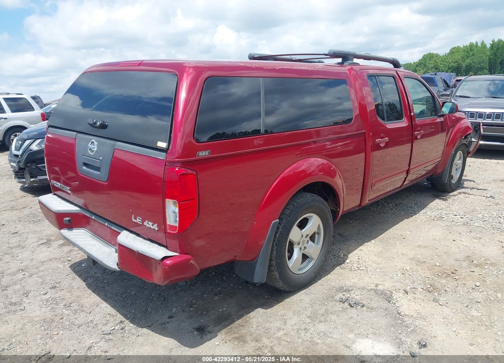 2008 NISSAN FRONTIER LE VIN: 1N6AD09W28C438901