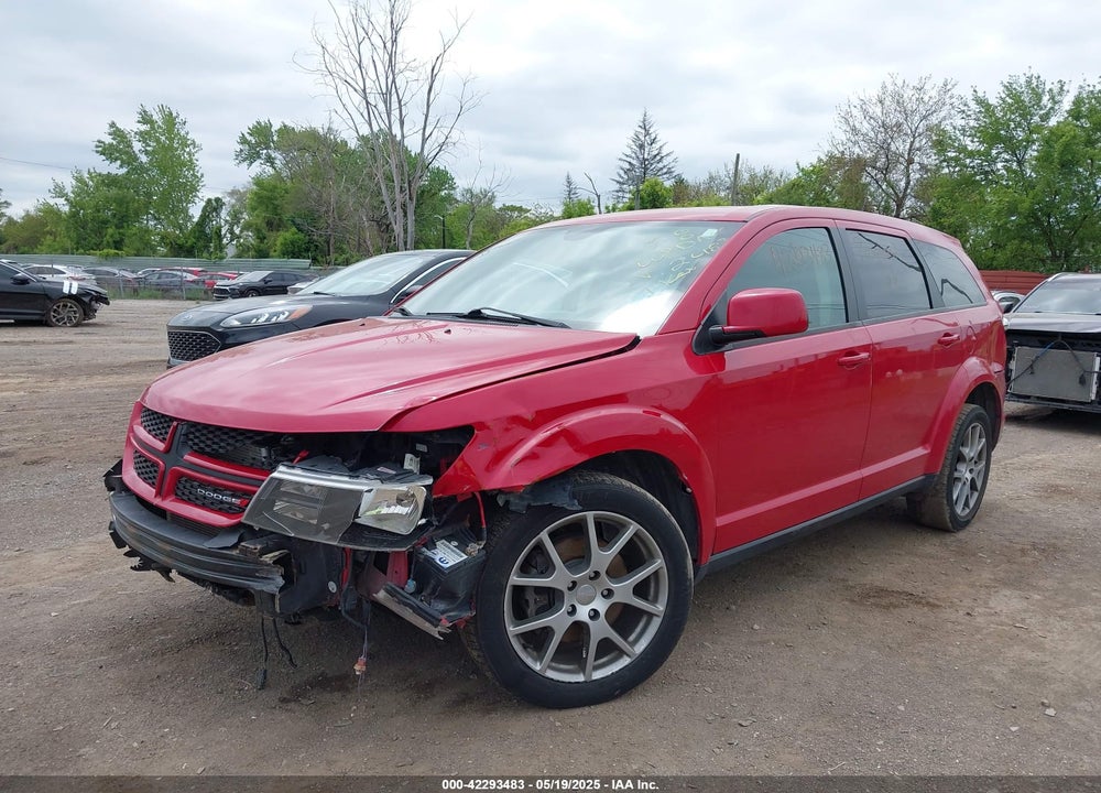 2016 DODGE JOURNEY R/T VIN: 3C4PDDEG5GT242487