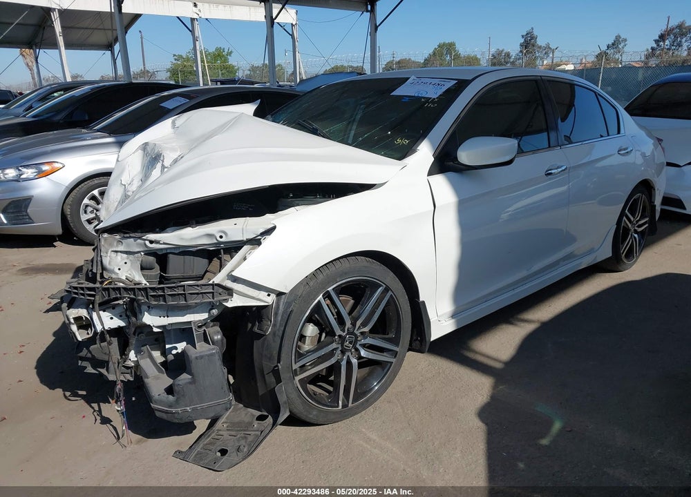 2017 HONDA ACCORD SPORT VIN: 1HGCR2F59HA261569