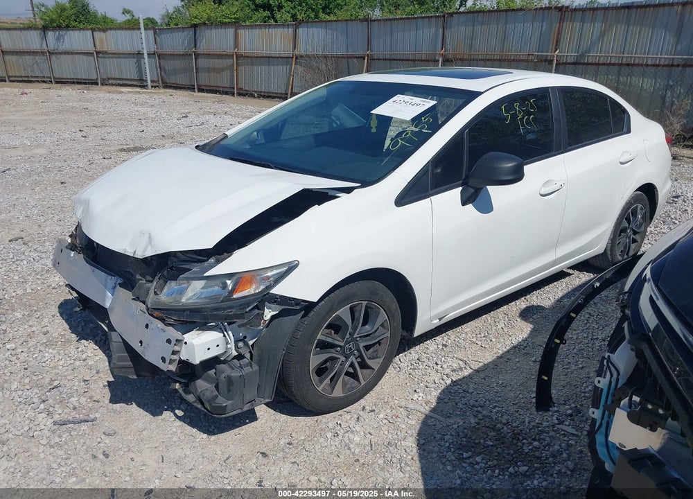 2014 HONDA CIVIC VIN: 19XFB2F85EE249955