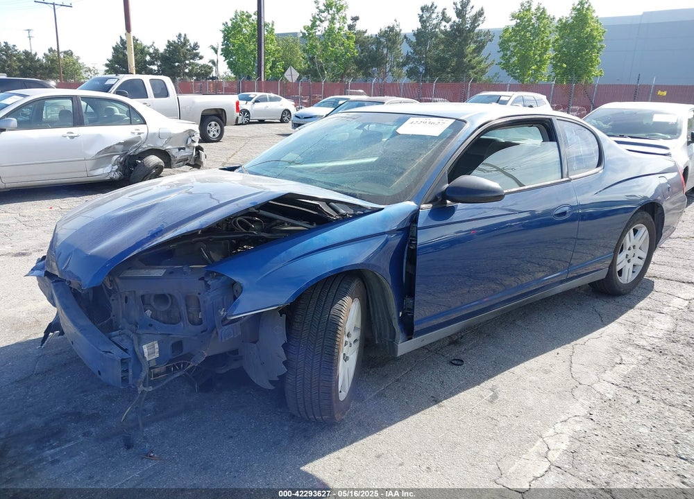 2006 CHEVROLET MONTE CARLO VIN: 2G1WK151969323546