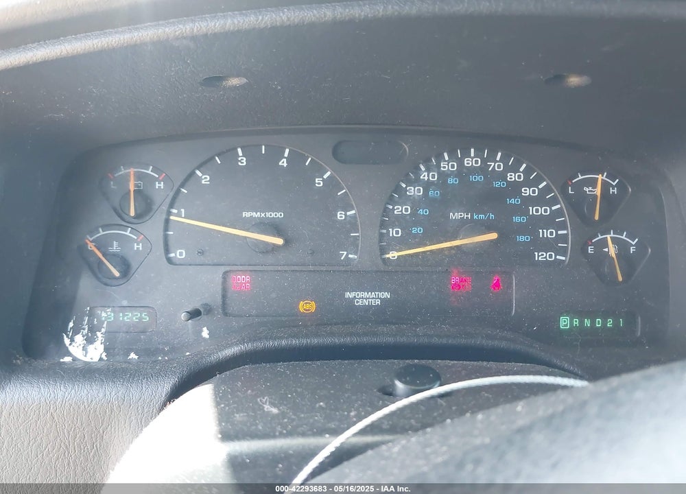2001 DODGE DURANGO VIN: 1B4HR28N31F570834