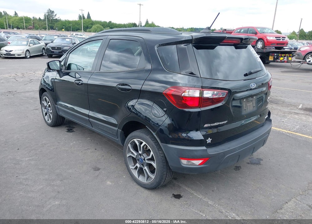 2019 FORD ECOSPORT SES VIN: MAJ6S3JL2KC290084
