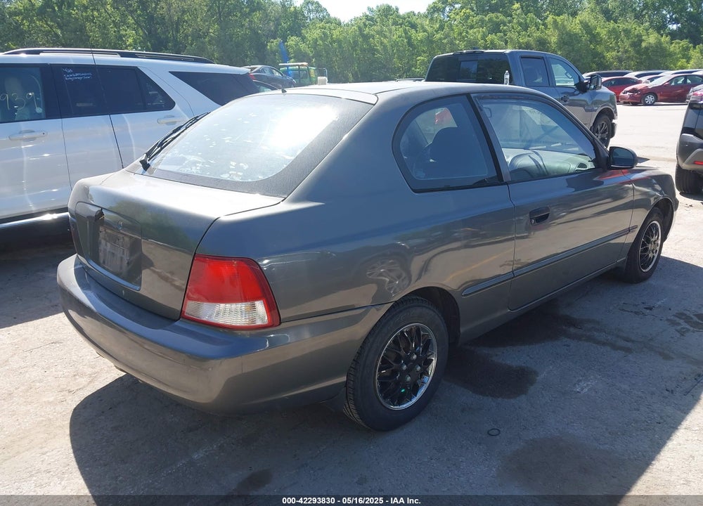 2001 HYUNDAI ACCENT GS VIN: KMHCG35C01U136132