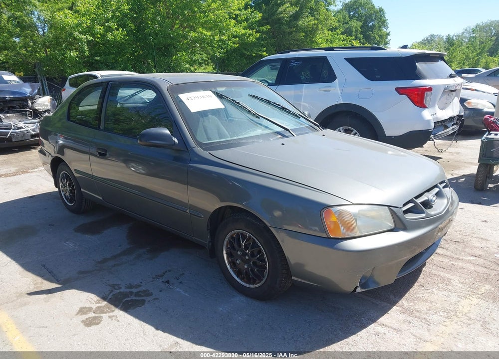 2001 HYUNDAI ACCENT GS VIN: KMHCG35C01U136132