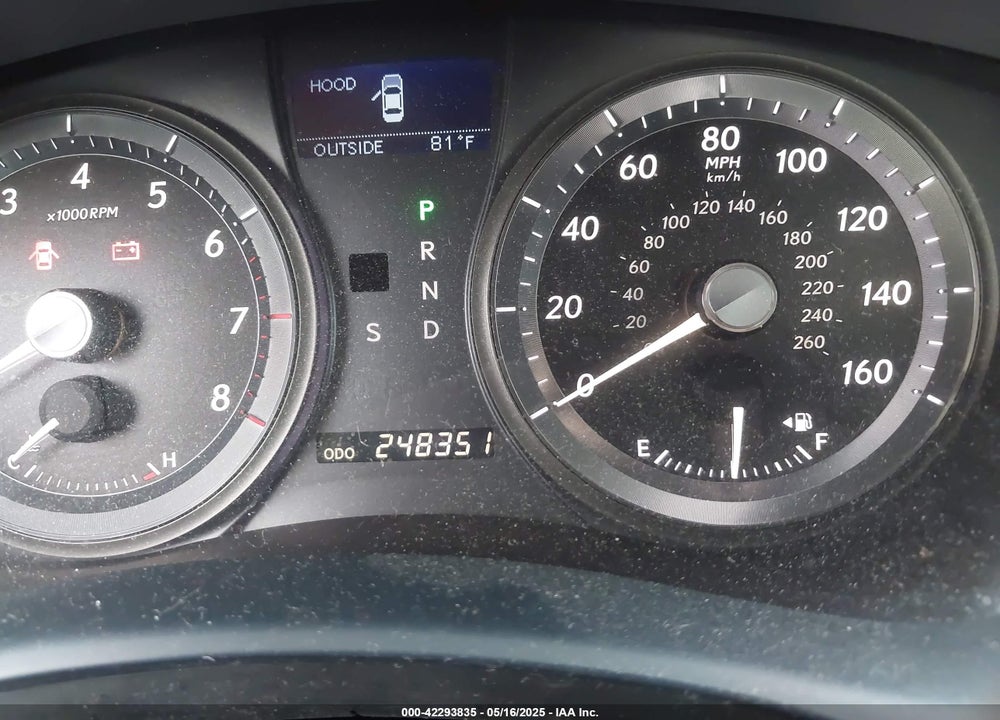 2008 LEXUS ES 350 VIN: JTHBJ46G482171835