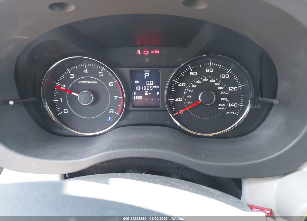 2015 SUBARU FORESTER VIN: JF2SJAUC0FH489947