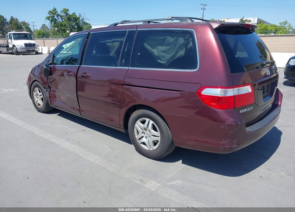 2007 HONDA ODYSSEY EX-L VIN: 5FNRL38717B113629