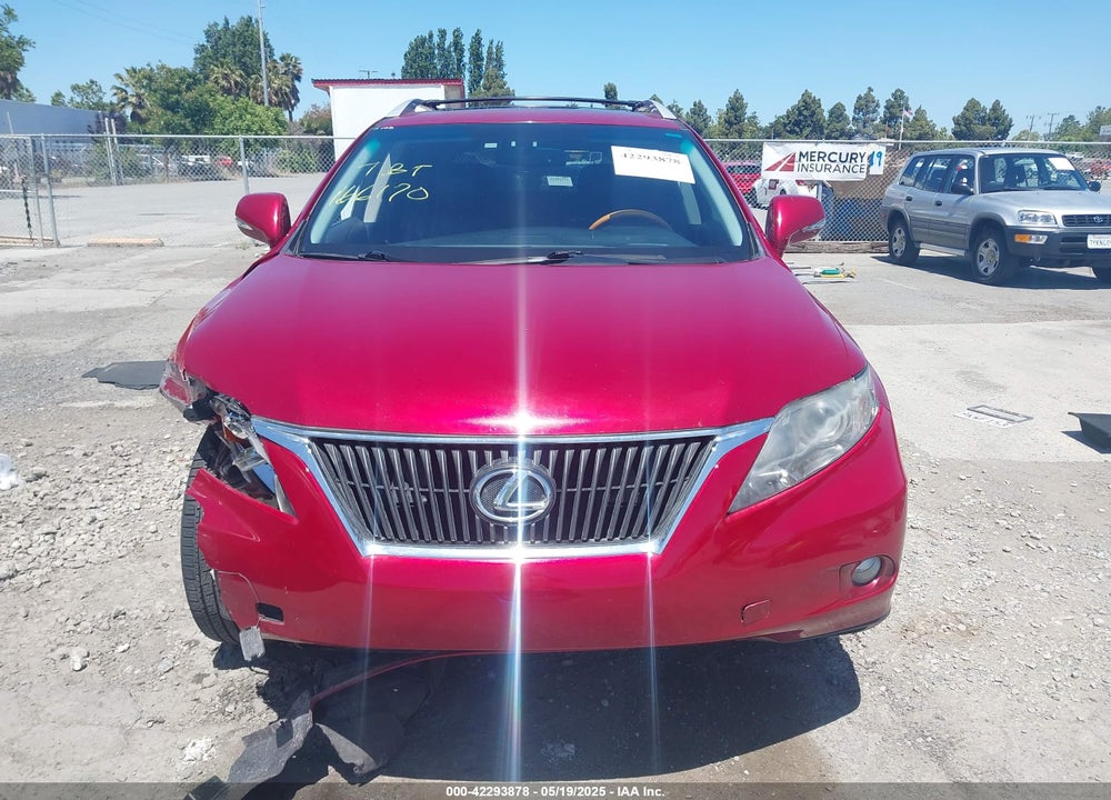 2011 LEXUS RX 350 VIN: 2T2BK1BAXBC115062
