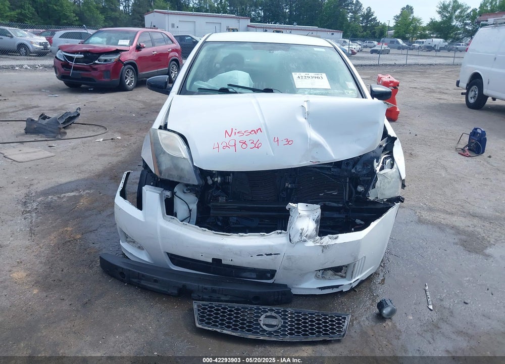 2012 NISSAN SENTRA VIN: 3N1AB6AP8CL639430