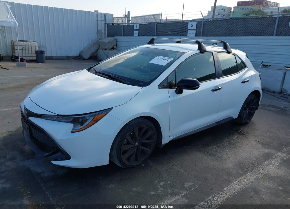 2022 TOYOTA COROLLA SE NIGHTSHADE EDITION VIN: JTND4MBE6N3181838