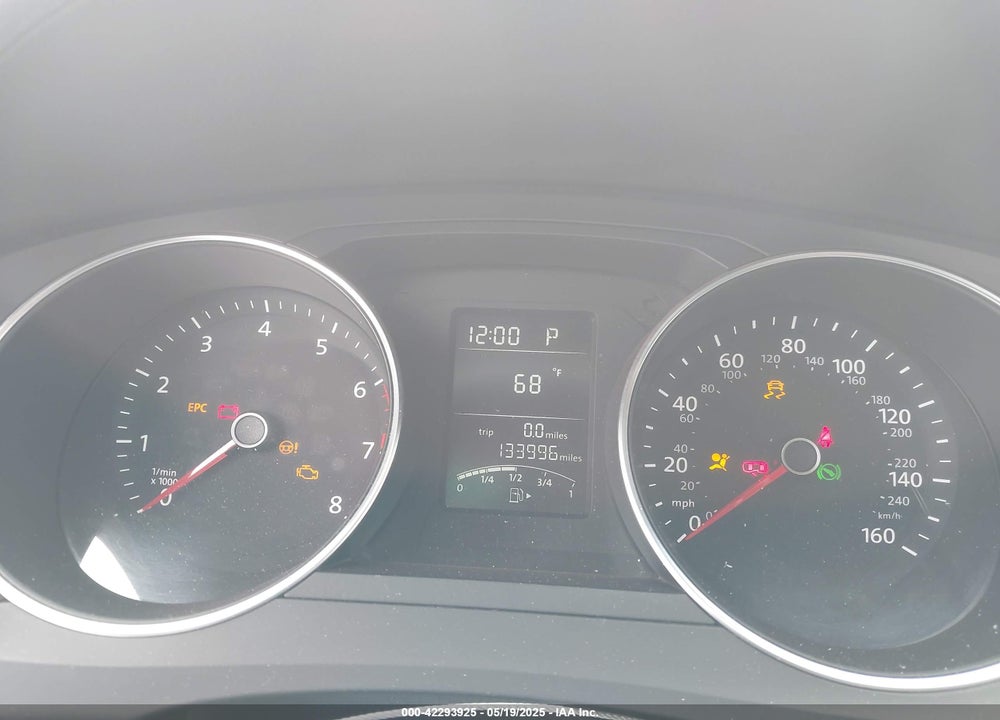 2017 VOLKSWAGEN JETTA VIN: 3VW2B7AJ9HM257098