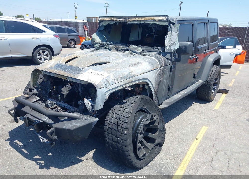 2015 JEEP WRANGLER UNLIMITED SPORT VIN: 1C4BJWDG5FL745527