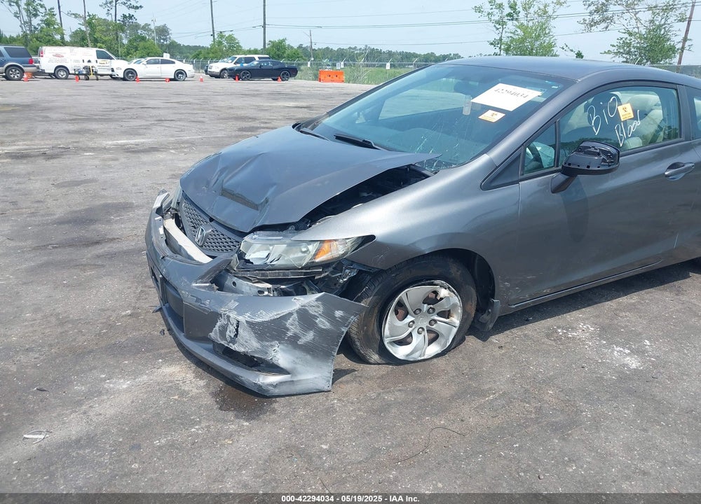 2013 HONDA CIVIC VIN: 2HGFG3B54DH516610