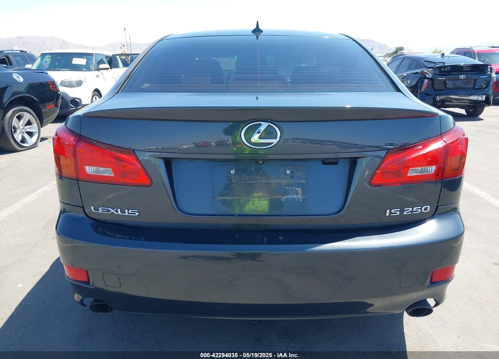 2008 LEXUS IS 250 VIN: JTHBK262985068317