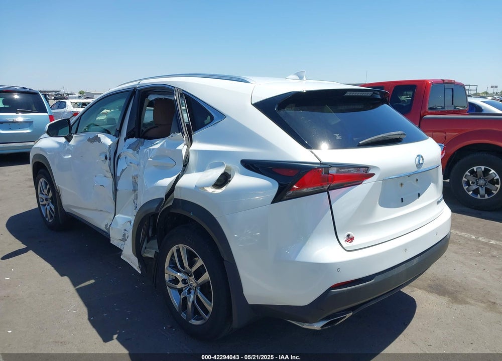 2015 LEXUS NX 200T VIN: JTJBARBZ7F2004904