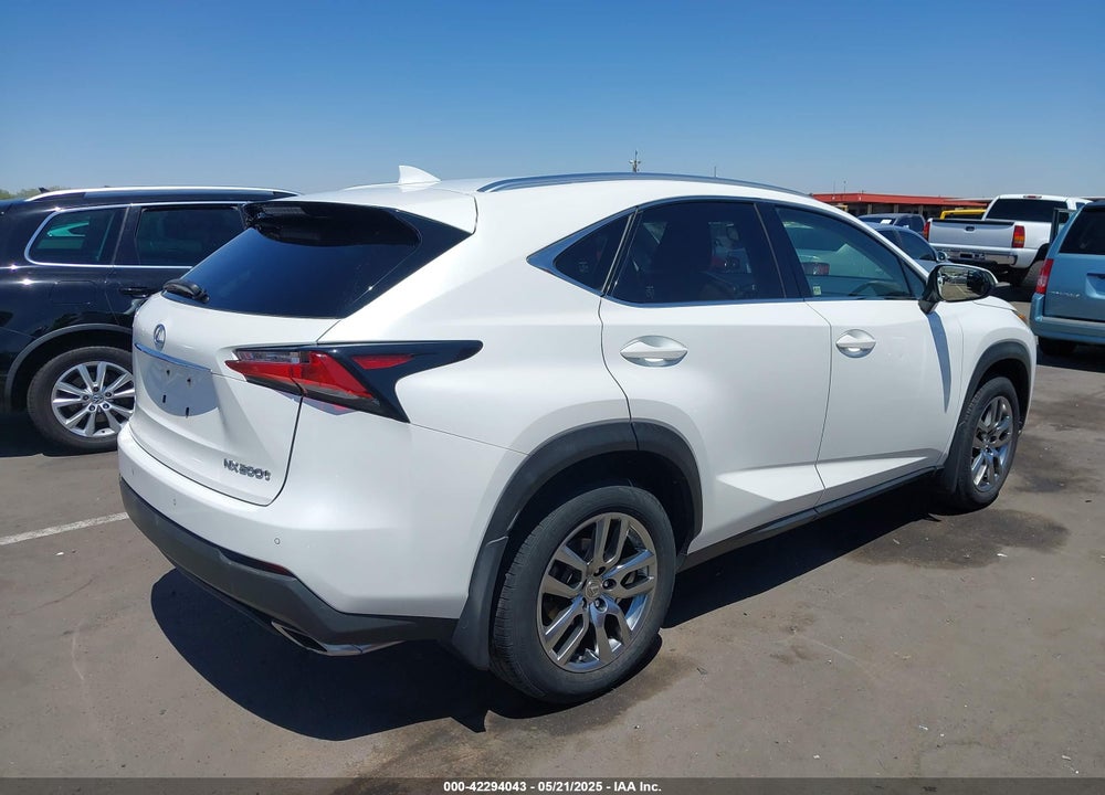 2015 LEXUS NX 200T VIN: JTJBARBZ7F2004904
