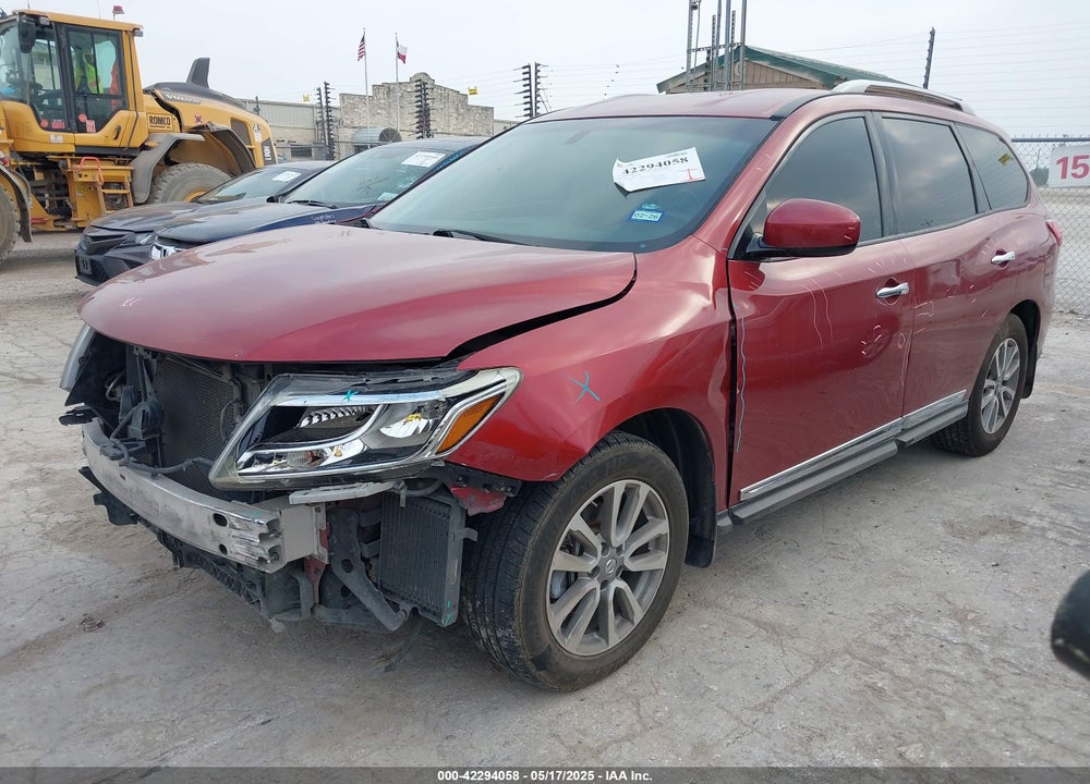 2015 NISSAN PATHFINDER SL VIN: 5N1AR2MN5FC612886
