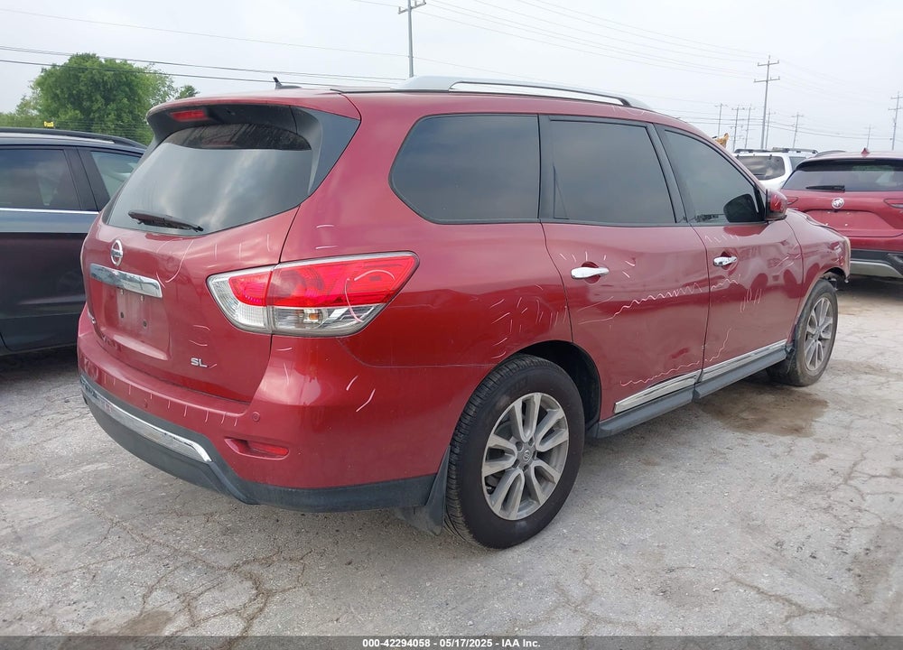 2015 NISSAN PATHFINDER SL VIN: 5N1AR2MN5FC612886