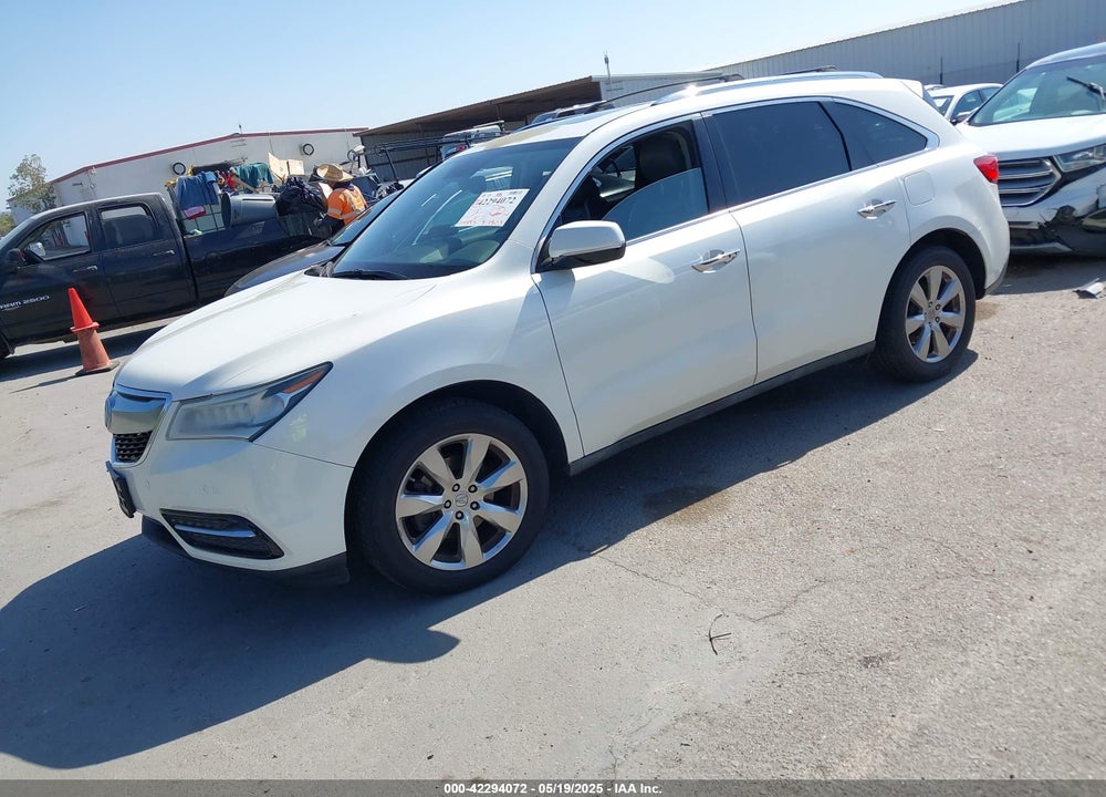 2014 ACURA MDX VIN: 5FRYD4H8XEB049707