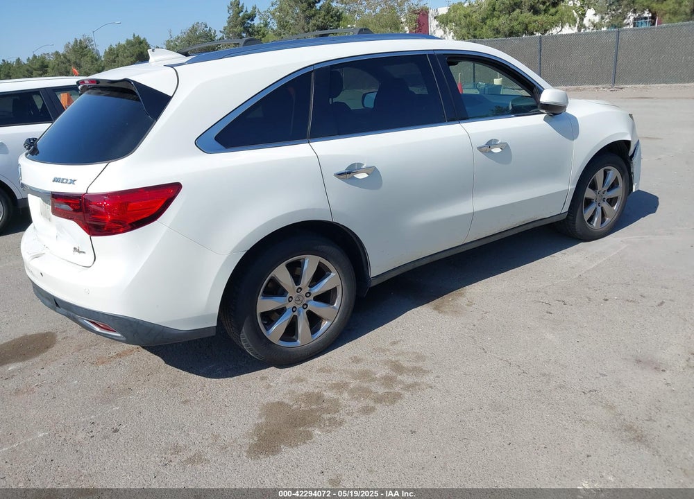2014 ACURA MDX VIN: 5FRYD4H8XEB049707